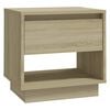 vidaXL Bedside Cabinets 2 pcs Sonoma Oak 45x34x44 cm Engineered Wood