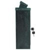 vidaXL Wall Mounted Mailbox Green 29 x 13 x 41 cm Cast Aluminum