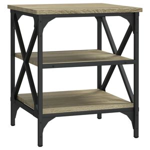 vidaXL Side Table Sonoma Oak 40x42x50 cm Engineered Wood