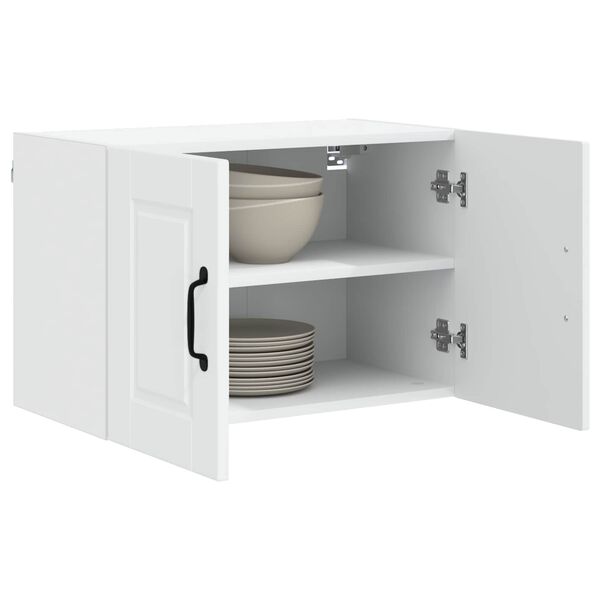 vidaXL Kitchen Cabinet with Door White 60 x 31 x 40 cm Engineered Wood