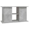 vidaXL Aquarium Stand Concrete Grey 101x41x58 cm Engineered Wood