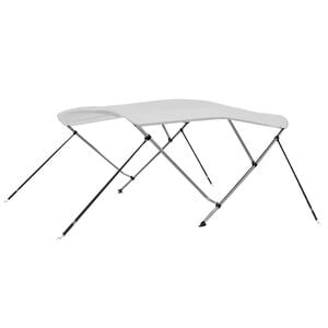 vidaXL 3 Bow Bimini Top White 183x160x137 cm
