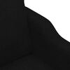 vidaXL 2-Seater Sofa Black 120 cm Fabric