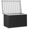 vidaXL Garden Storage Box Anthracite 109x67x65 cm