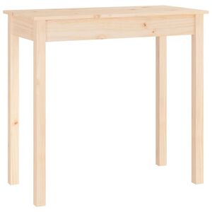 vidaXL Console Table 80x40x75 cm Solid Wood Pine