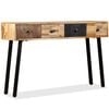 vidaXL Console Table | Multicoloured | Reclaimed teak | Large | Console Table