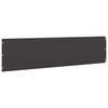 vidaXL Lawn Edgings 20 pcs Black 25x103 cm Cold-rolled Steel