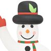 vidaXL Christmas Inflatable Snowman with LEDs 370 cm