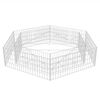 vidaXL Hexagonal Gabion Raised Bed 200x173x40 cm