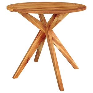 vidaXL Garden Table | Brown | Solid Acacia wood | Medium | Durable