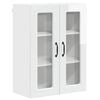 vidaXL Kitchen Cabinet with Shelf High Gloss White 60 x 31 x 80 cm