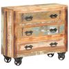 vidaXL Sideboard 80x30x70 cm Solid Reclaimed Wood