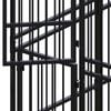 vidaXL Outdoor Dog Kennel Steel 1.84 m&sup2;