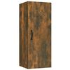vidaXL Hanging Wall Cabinet Smoked Oak 34.5x34x90 cm Engineered Wood