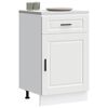 vidaXL Kitchen Base Cabinet&nbsp;Porto White Engineered Wood
