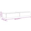vidaXL TV Cabinets with LED Lights 2 pcs Sonoma Oak 60x35x15.5 cm