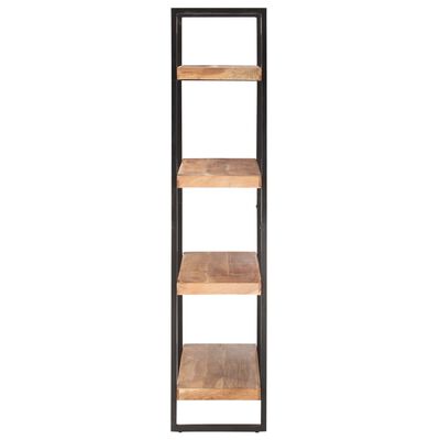 vidaXL 4-Tier Bookcase 120x40x180 cm Solid Acacia Wood