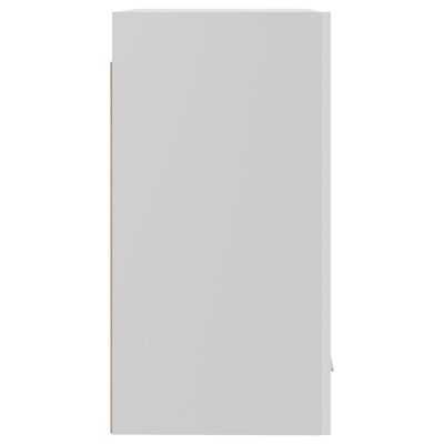 vidaXL Hanging Cabinet High Gloss White 39.5x31x60 cm Engineered Wood