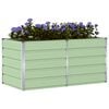 vidaXL Planter Green 160 x 80 x 75 cm Steel