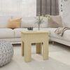 vidaXL Coffee Table Sonoma Oak 40x40x42 cm Engineered Wood