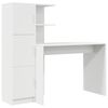 vidaXL Desk 2 pcs White