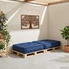 vidaXL Modular Sofa Unit Indigo 70 x 70 x 36 cm Fabric