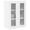 vidaXL Hanging Cabinet with Door White 60 x 31 x 80 cm Engineered Wood