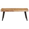vidaXL Coffee Table Solid Mango Wood 90x55x36 cm