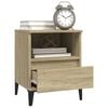 vidaXL Bedside Cabinets 2 pcs Sonoma Oak 40x35x50 cm