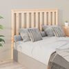 vidaXL Bed Headboard 141x6x101 cm Solid Wood Pine