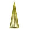 vidaXL LED Christmas Tree with Spikes 570 LEDs Warm White 300 cm