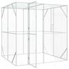 vidaXL Bird Cage Anthracite 209 x 202 x 214 cm Galvanised steel