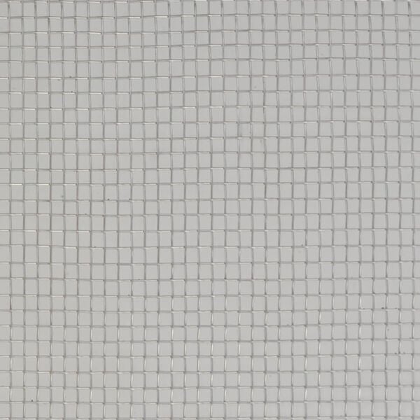 vidaXL Mesh Screen Stainless Steel 100x500 cm Silver