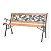vidaXL Garden Bench 122 cm Wood