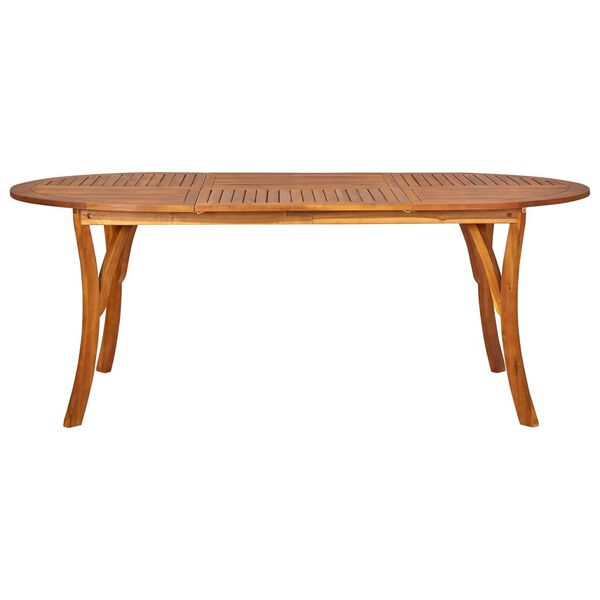 vidaXL 7 Piece Garden Dining Set Grey