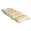 vidaXL Highback Chair Cushions 2 pcs Beige Oxford Fabric