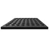 vidaXL Fall Protection Tiles 12 pcs Rubber 50x50x3 cm Black
