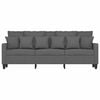 vidaXL 3-Seater Sofa Dark Grey 180 cm Fabric