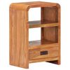 vidaXL Bedside Table 40x30x60 cm Solid Acacia Wood Honey Finish