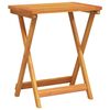 vidaXL Folding Garden Table 50x36x60 cm Solid Wood Acacia