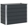 vidaXL Planter Anthracite 100 x 50 x 75 cm Galvanised Steel