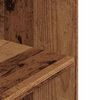 vidaXL Aquarium Stand Old Wood 80x35x60 cm Engineered Wood