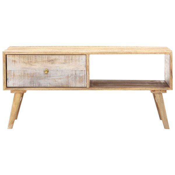 vidaXL Coffee Table 88x60x40 cm Solid Mango Wood
