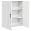 vidaXL Kitchen Cabinet with Shelf High Gloss White 80 x 31 x 100 cm