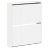 vidaXL Wall-Mounted Shoe Cabinet ZWOLLE 71 x 17 x 86 cm White