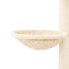 vidaXL Cat Tree with Sisal Scratching Posts Cream 94 cm