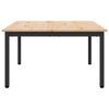 vidaXL Coffee Table Natural 80 x 80 x 45 cm Solid Pine Wood
