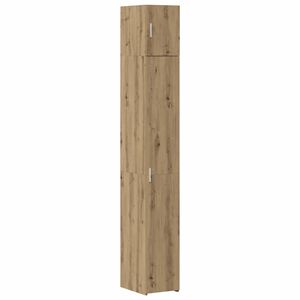 vidaXL Storage Cabinet with Shelves Artisan Oak 30 x 42.5 x 225 cm