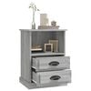 vidaXL Bedside Cabinets 2 pcs Grey Sonoma 43x36x60 cm
