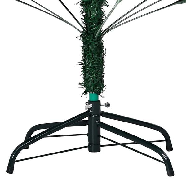 vidaXL Artificial Pre-lit Christmas Tree with Ball Set Green 240 cm